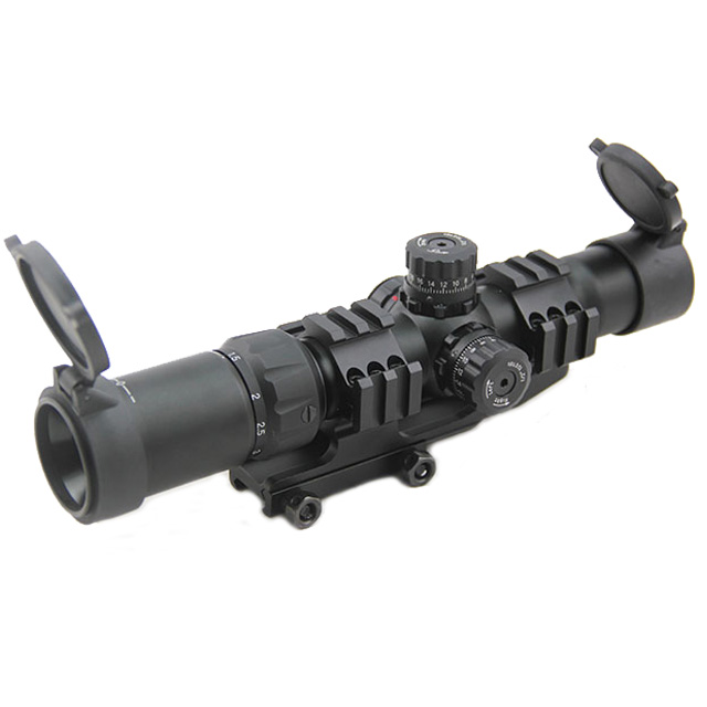 ANS 1.5-4X30 RGB Tri-illuminated 3/4 circle Reticle CQB Riflesco